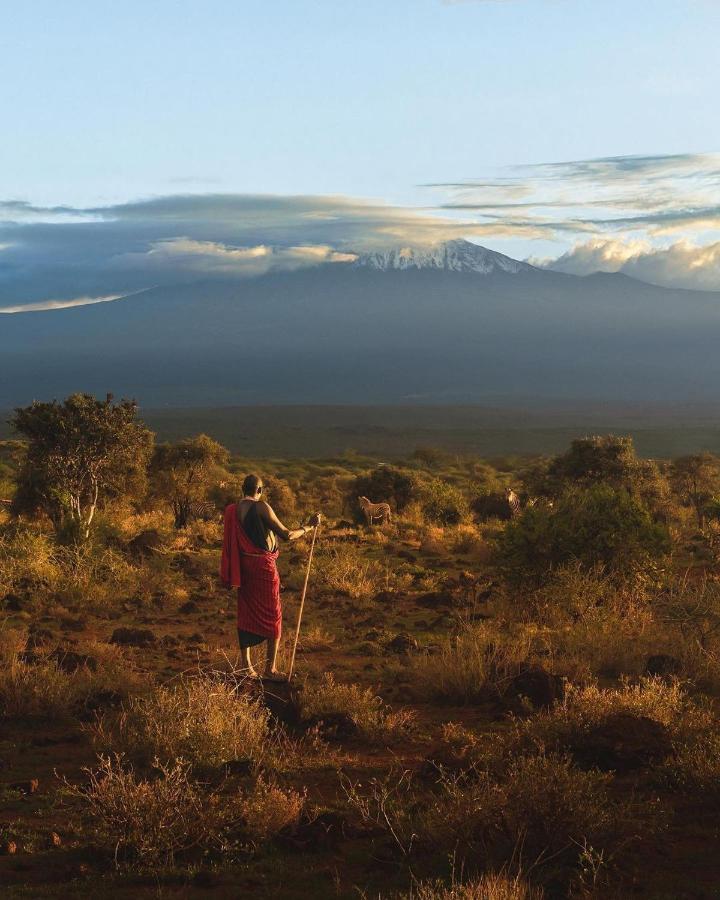 Amboseli Cultural Camping Exteriér fotografie